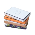 Two-piece rigid tea gift box