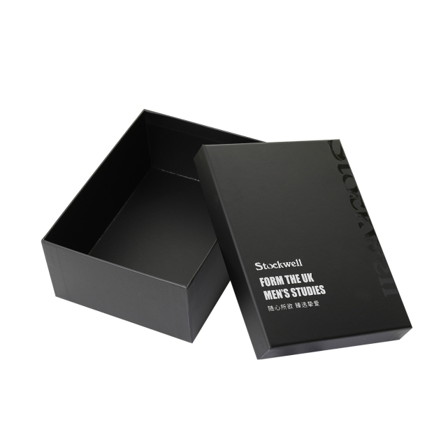 Two-piece rigid tea gift box